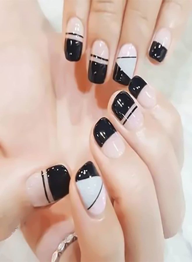 سيلبوي سيلبيكوي 4500 قطعة 90 ورقة أدلة أظافر فرنسية استنسل أظافر ملصقات فن الأظافر ذاتية اللصق شرائط مانيكير فرنسية أدوات تصميم الأظافر ملصقات أظافر فرنسية لفن الأظافر (خط مستقيم) - Image 4